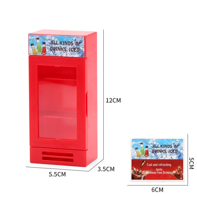 Мини-банка Coca-Cola Морозильная камера Кукольный домик Игрушечная модель