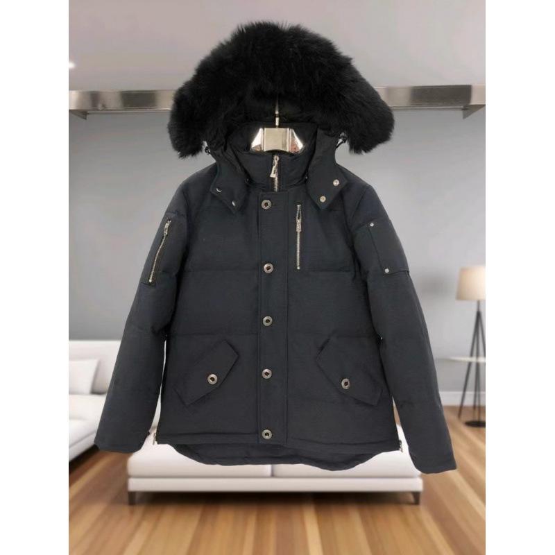 Moose Down Jacket 3Q - Unisex Outerwear, Canada, Models 05 & 06
