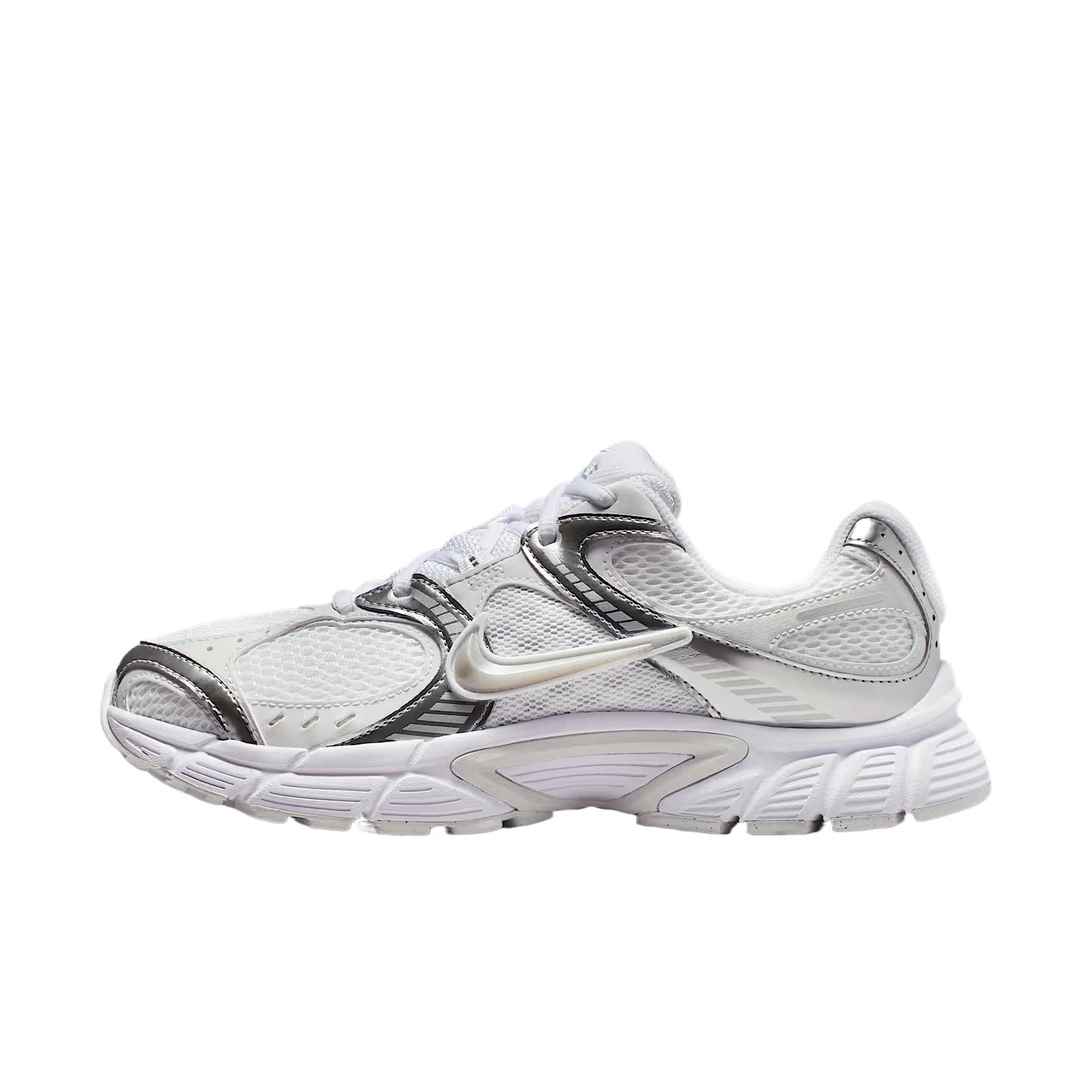 

Nike V5 RNR Synthetic Leather, Textile Breathable Reflective Low top Running Shoes Women s HQ7901-112 35.5