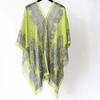 With Buckle Sunscreen Thin Large Scarf Breathable Seaside Vacation Cloak  for Mom