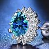 1 Pair Stud Earrings Sunflower Shape Cubic Zirconia Inlaid Ear Studs Women Geometric Earrings