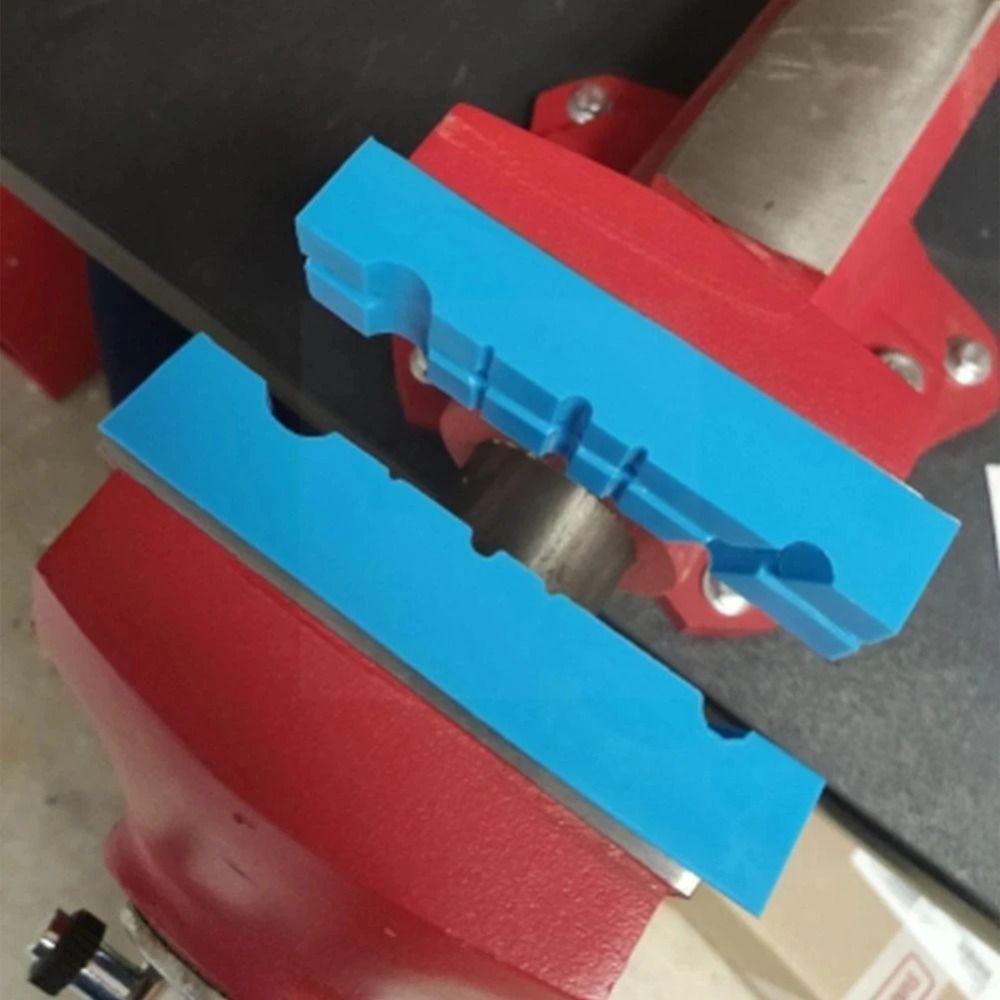 Blue Rubber Vise Jaw Pads Magnetic Rubber Vise Protector Vise Protection Strip  Mill Clamps