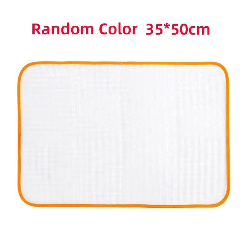 

1 шт. Защитная ткань для глажки, термостойкая, случайного цвета, прочная полиэстеровая сетчатая подкладка для безопасной глажки паром, защищающая одежду и гладильные доски 35 50