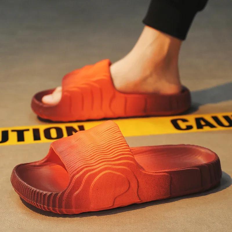 Žabky Pánské Nazouvací Pantofle Pánské Luxusní 2024 Pánské Letní Pantofle Na Chůzi Doma Pánská Obuv Tenisky Pantofle do Obývacího Pokoje