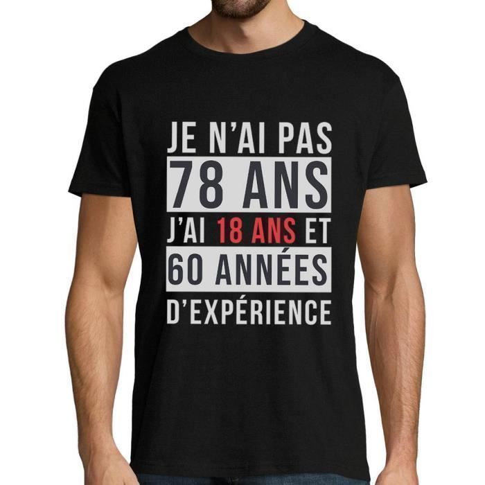 Men's T-shirt - Fun - Black - Short Sleeves - Round Neck - Cotton