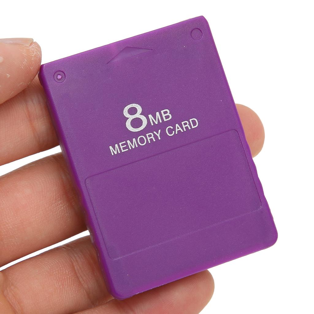 For PS2 8MB Memory Card Plug and Play FMCB1.966 High Speed Game Memory Card AccessoriesPurple