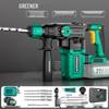 Green Forest Brushless Cordless Rotary Hammer Drill CN Plug (adapter Included)