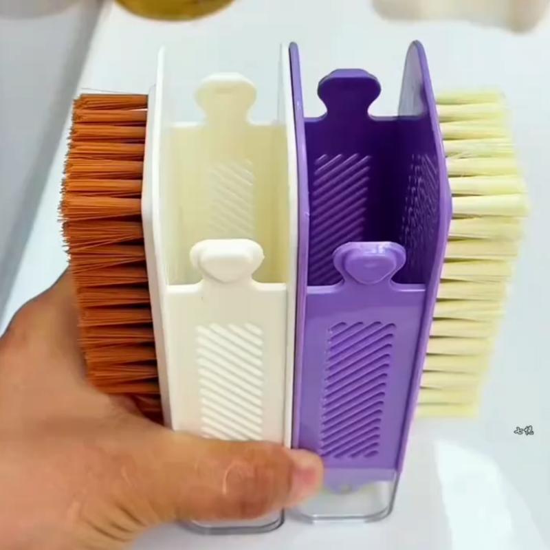 3In1 Multi-Functional Soap Dishes Portable Travel Home Soap Box With Foaming Roller Soap Holder Storage Case Wash Brush