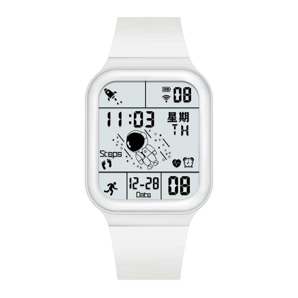 Astronaut Black Technology Electronic Watch Boys And Girls Middle School Students Trend Junior High School Primary School Students Children