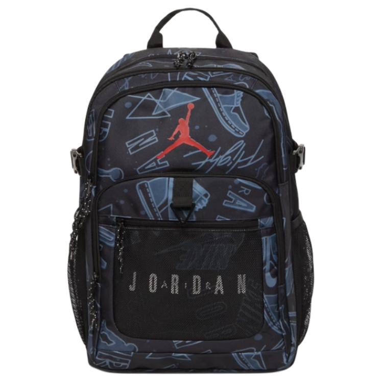 New Jordan Polyester Backpack Black IQ5331