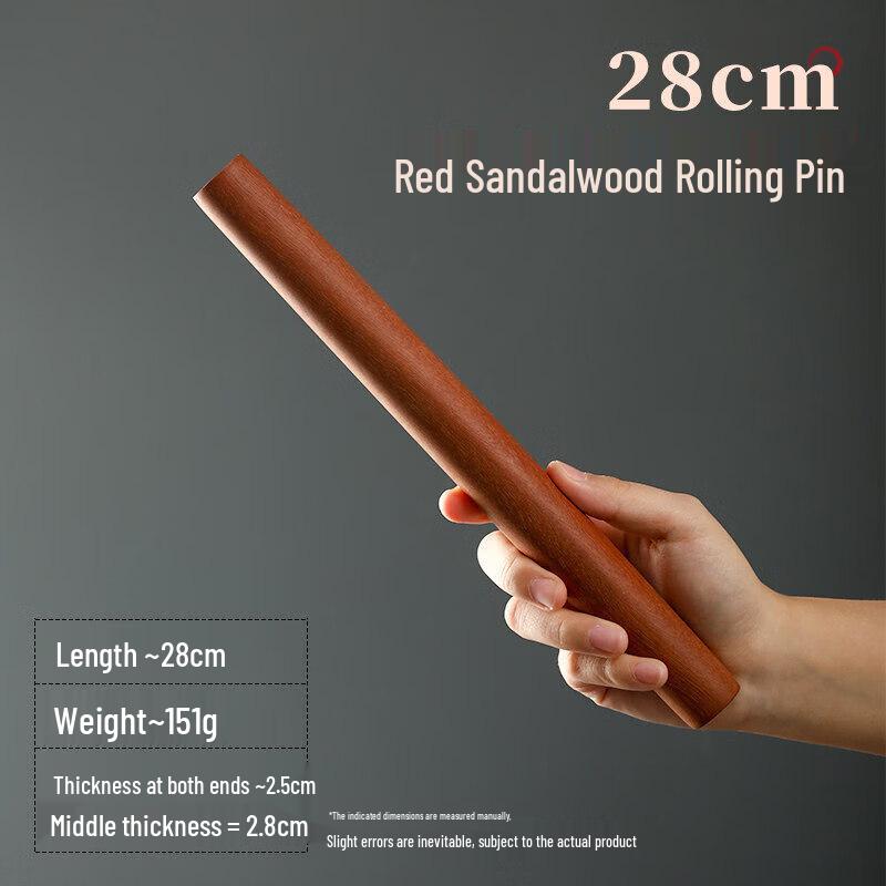 Natural Ebony Wood Rolling Pin