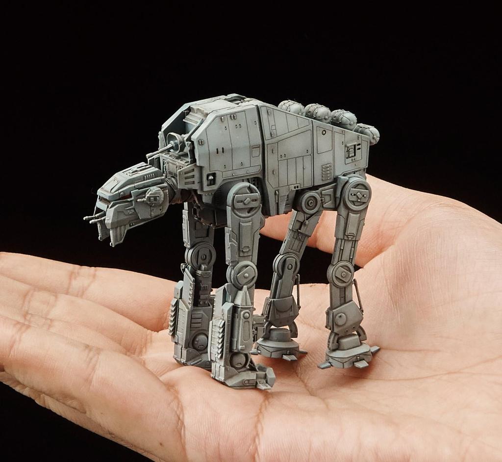 BANDAI SPIRITS Star Wars Vehicle Model 012 Plastic Model AT-M6 Pre-Colored