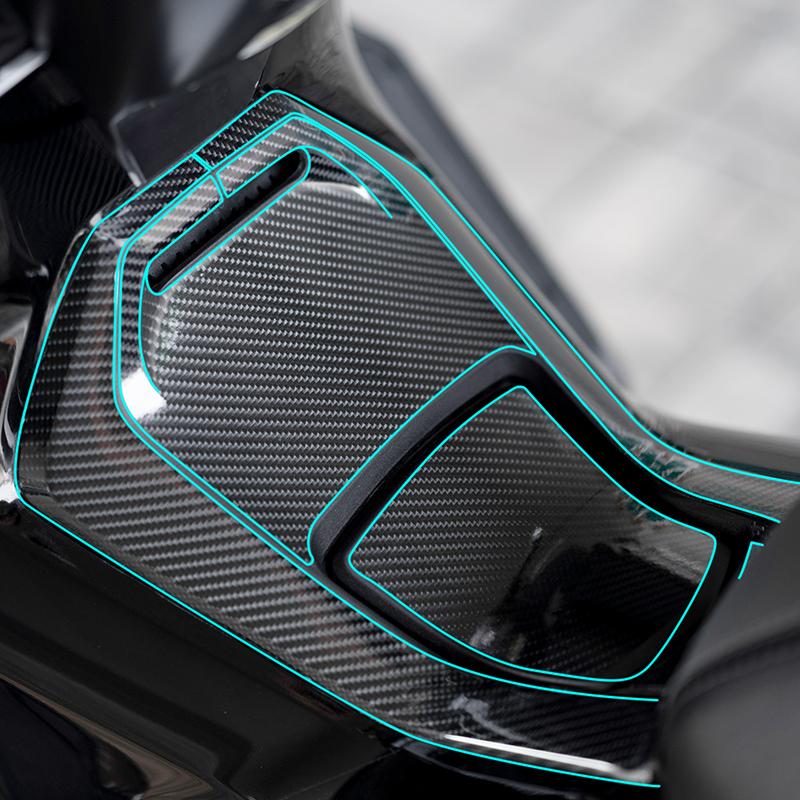 Used For Honda Forza 350 Carbon Fiber Scratch-Resistant Stickers Body Decorative Protection Motorcycle Accessories