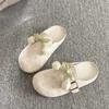 Retro women's new summer with skirt bag head half slippers women's casual shoes