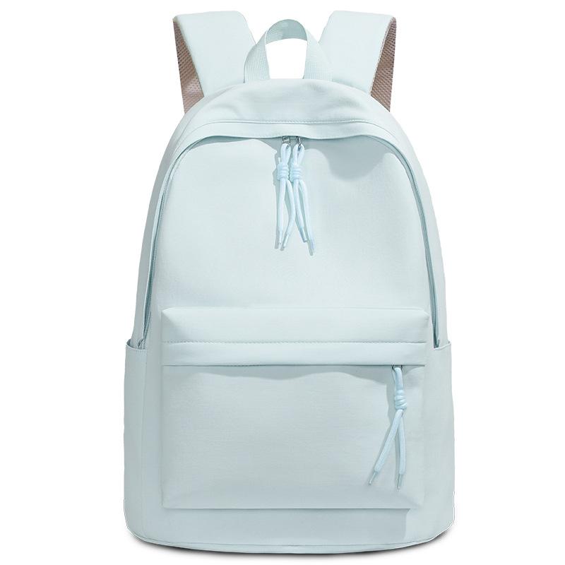 

Large Capacity Outdoor Travel Backpack Student Nylon Schoolbag синій