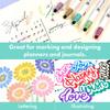 Kuretake Water-based Pen ZIG Clean Color Dot Single Highlight Color Set TCSD-6100/6VC