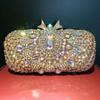 Sparking Rhinestone Crystal Evening Bag Luxury Women Wedding Bridal Clutches  Lady Party Dinner Purses  Prom Diamond Handbags