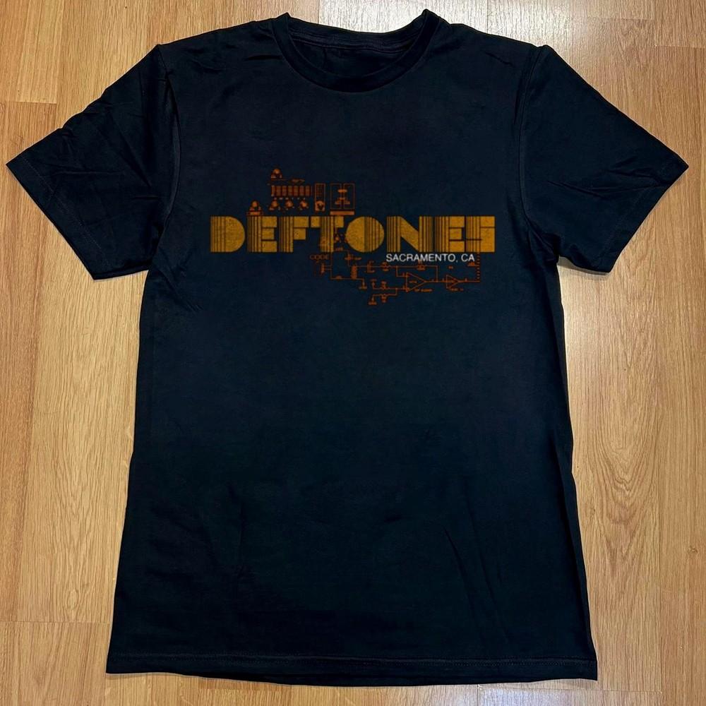 Rare Deftones Scramento Tour 2006 T-shirt, Unisex Black T-shirt, Size S-5XL Unisex T-Shirt XL