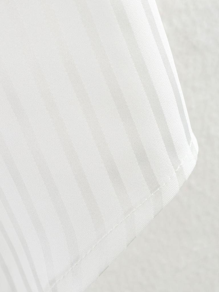 2025 Spring Women's European & American Style Simple White Silky Sun Protection Long Sleeve Shirt