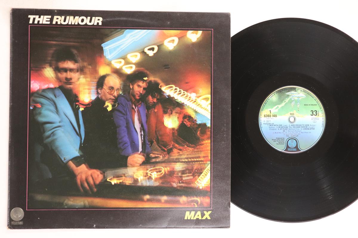 

LP Record RUMOUR - Max 6360149 VERTIGO 1977 UK Rock Used