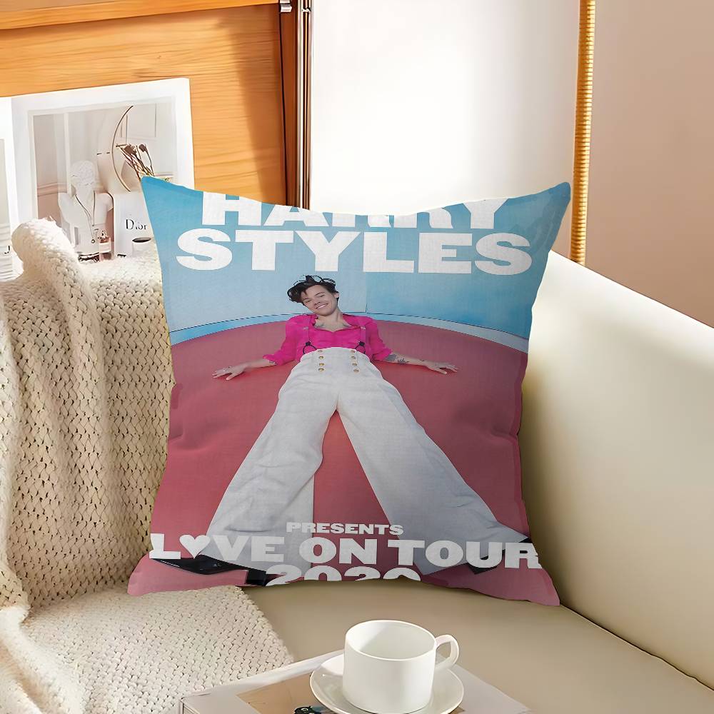 Singer H-Harrys S-Styles Cushion Cover Pillow Cover Decor Pillowcase Printed Cushion Case For Couch