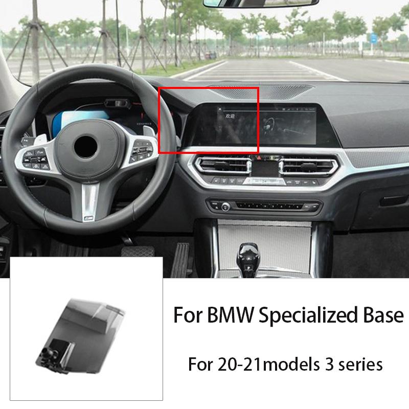 Car Mobile Phone Holder Navigation Bracket Dedicated Base For BMW X5 X6 X3 X4 3GT X1 X2 X7 1 3 5 7 Series Car Air Outlet Bracket