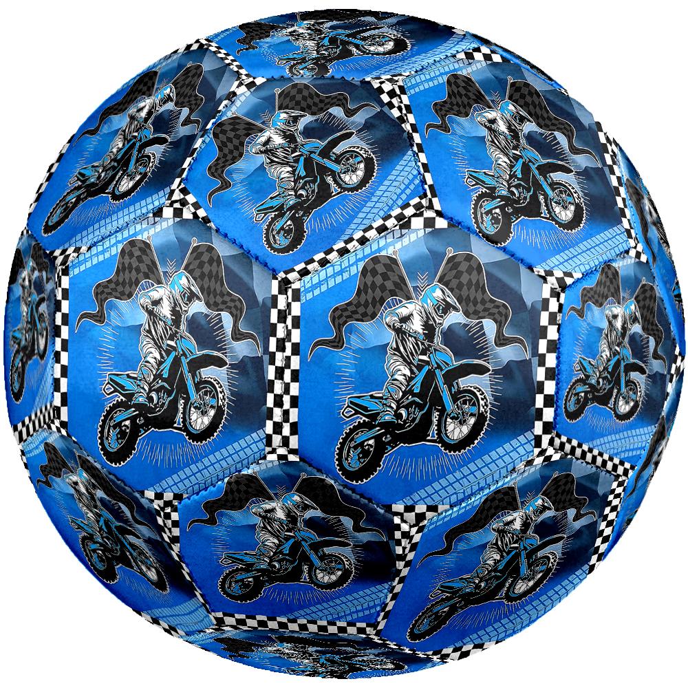 Off Road Motorcycles Theme Size 5 Soccer Ball, Suitable for Both Indoor and Outdoor Matches, a Gift Suitable for Everyone.