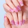 Wearable Gels Nails Stickers French Styles Nails Art Stickers Nails Polish Wraps Cured Gels Nails Strips