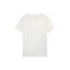 Li Ning Sports Trend Series Floral Print Round Neck Short Sleeve T-Shirt Women Tops Beige AHSS886-1