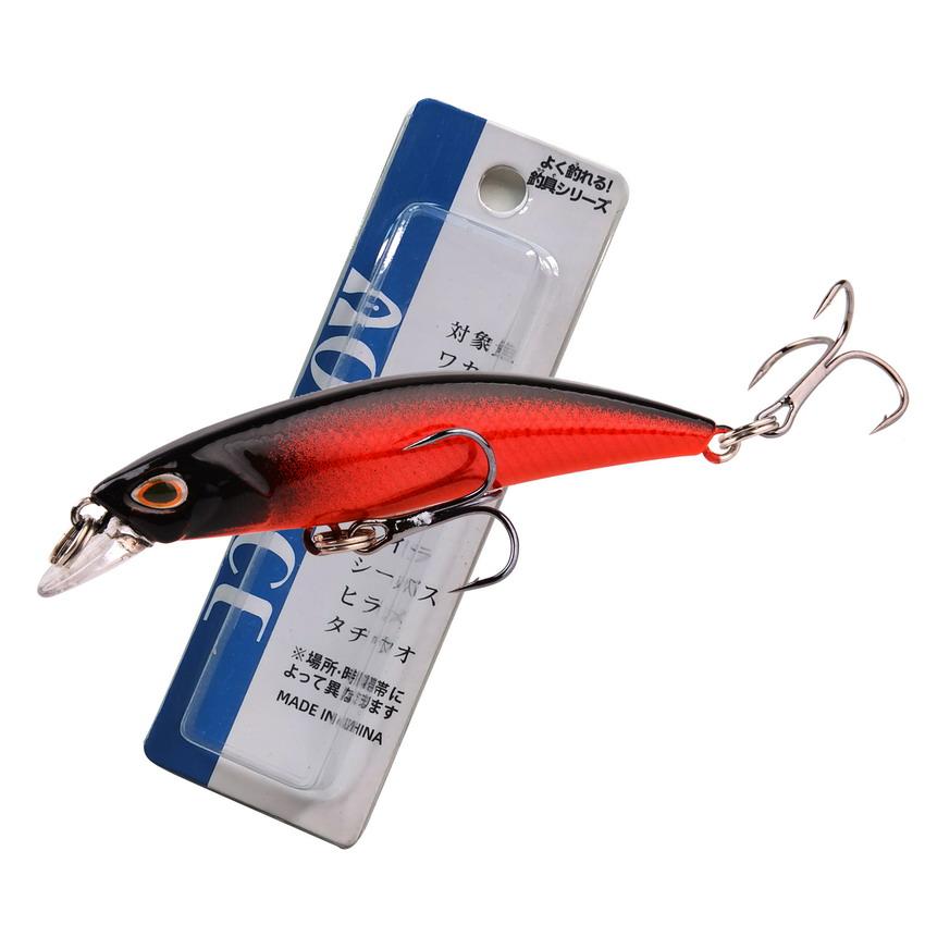 1Pcs Laser Slow Minnow Fishing Lure Wobbler Crankbait Isca Artificial Hard Bait Carp Mini Fishing Lures Pesca Tackle