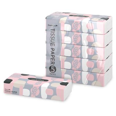 Smart Ale Tissue 300 Sheets X 5 Packs Paper, (150 Pairs)