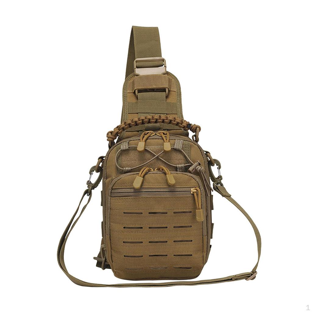 Chest Bag Crossbody Shoulder Backpack Purse for Traveling Hiking