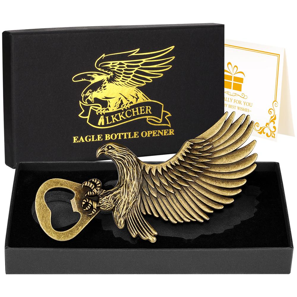 Bottle Opener Eagle Wings Retro Beer Opener Bar Tools Birthday Small Gifts Kitchen Bar Accesories with Black Original Box