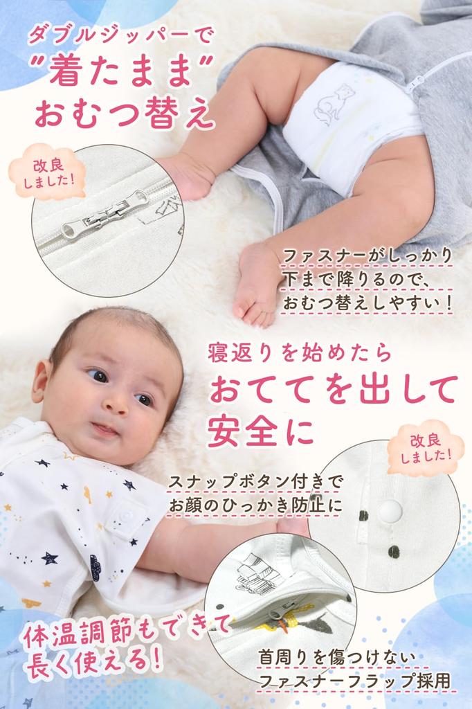 Doctor-Supervised Swaddle with Arm Openings for Newborns [IHDI Certified] – Prevents Moro Reflex, 100% Natural Cotton, Mughart (Forest Animals, Size M