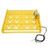 Egg Turning Tray Multifunction Automatic Egg Turner Incubator Tray for 16 Duck Eggs 16 Eggs 72 Quail Eggs Incubation