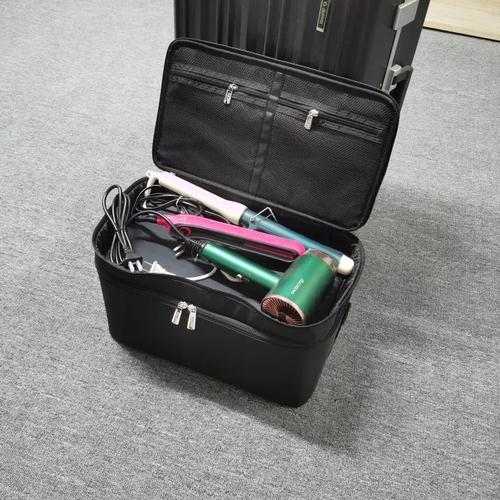 Professional Makeup Bag Large Capacity Cosmetic Organizer Standing Bridal Touch Up Bag