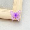 10Pcs Cute and shiny colored cartoon hollow butterfly Flat Back Scrapbook Figurine DIY Bow Decor Accessories Crafts