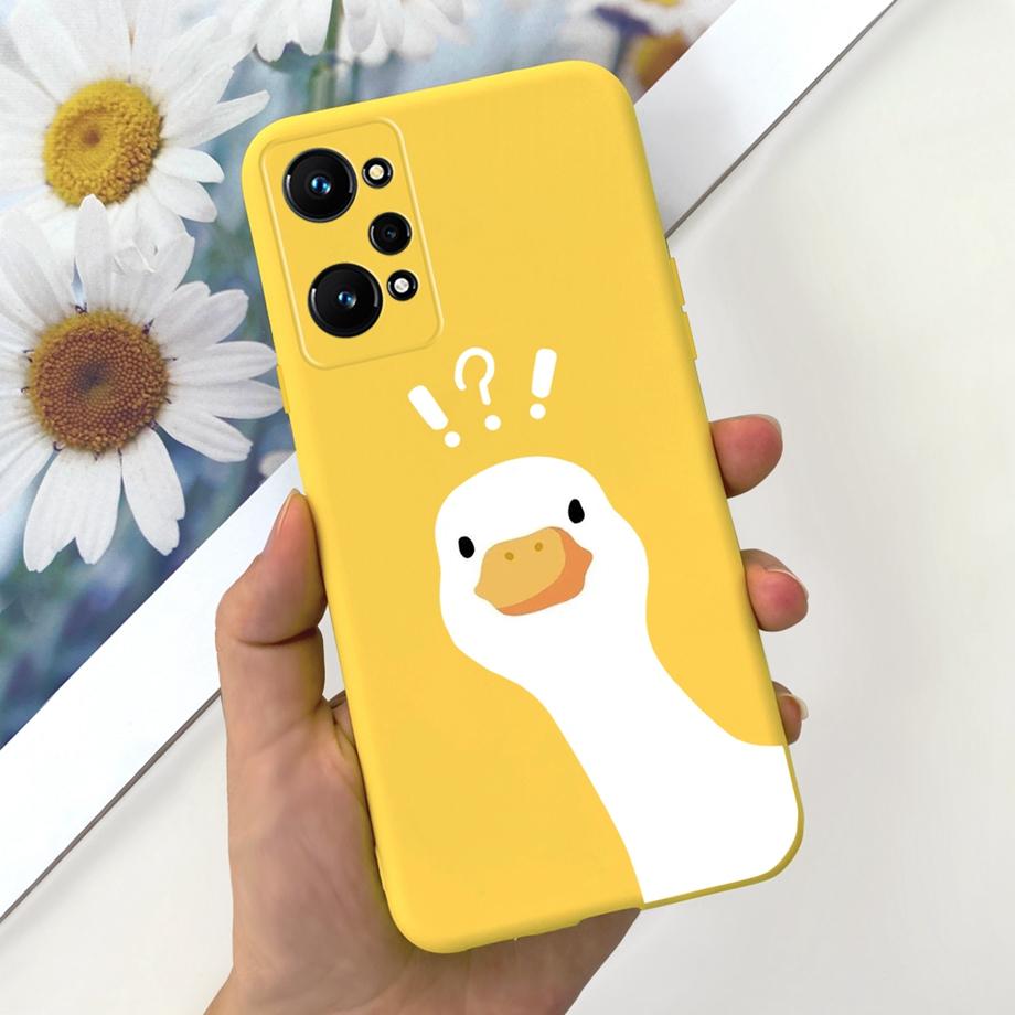 Phone Case For Realme GT Neo2 5G Soft Silicone Coque Funda Cute Cat Moon Night Painting Cover For OPPO Realme GT Neo 2 GTNEO2