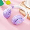 B39M PRO LED Gradient Light-Up Wireless & Wired Bluetooth Headband Headphones