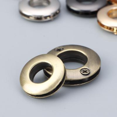 DIY Bag With Screws Alloy Grommets Leathercraft Metal Eyelets Eyelet Button Handbag Buckle Alloy Hole
