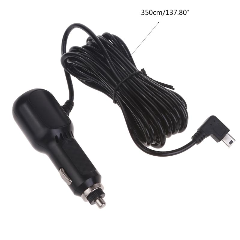 Super Fast Car Charger Three Port Vehicle Power Charging Cable Cord Mini USB 5V2A Power Charging Cord Double USB Port