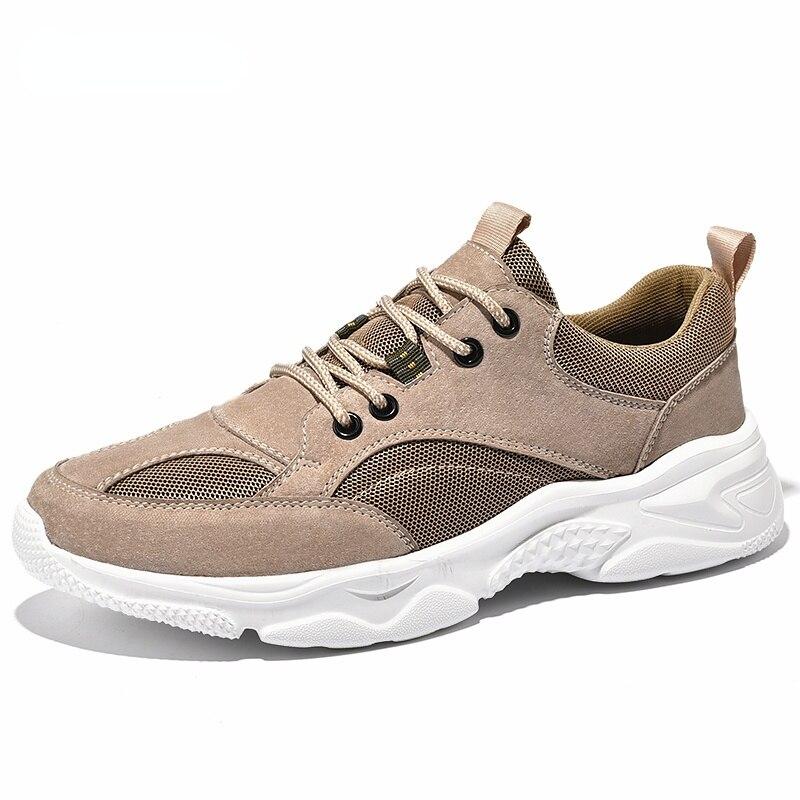 

Tooling Men S Sneakers New Genuine Leather Breathable Men Casual Shoes Size 39 -45 Chaussure Homme Support Dropshipping
