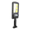 Solar Street Light Outdoor Human Body Induction COB Lighting Street Light with Remote Control for