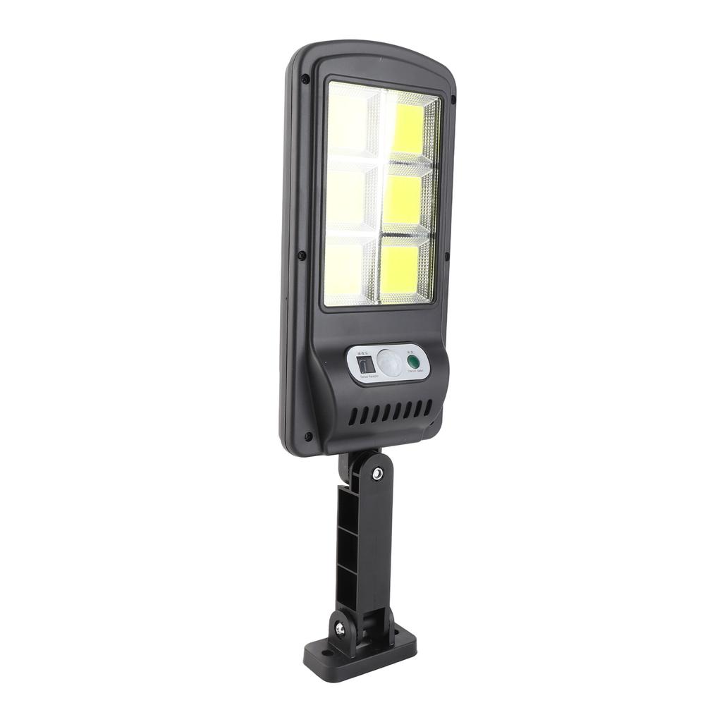 Solar Street Light Outdoor Human Body Induction COB Lighting Street Light with Remote Control for