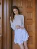 Seumaillingonmi Layered Mini Skirt (White)