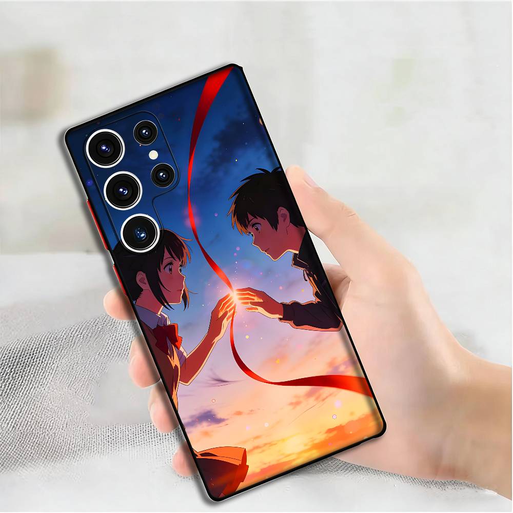 Anime Y-Your Name Phone Case For Samsung S24,25,23,22,21,20 Plus Ultra 5G Lite Shockproof Cover