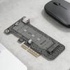 PH4215 M.2 PCIe Adapter NVME M.2 Expansion Card M.2 SSD 128Gbps PCIe 5.0 To M.2 NVMe Adapter Card Support 2230 2242 2260 2280