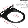 Single Gauge Mounting Panel, 52mm 2 Inch Gauge Bracket Holder Universal Single Hole Meter Gauge Pillar