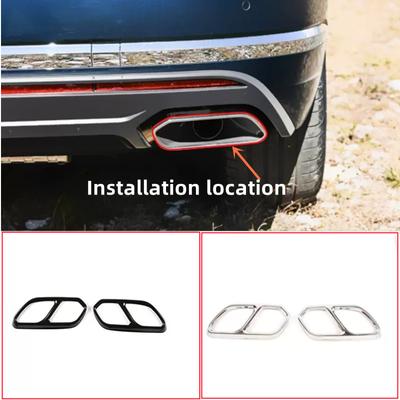 For Volkswagen VW Touareg Car Four-out Tail Throat Decorative Frame Exhaust Pipe Cover Frame