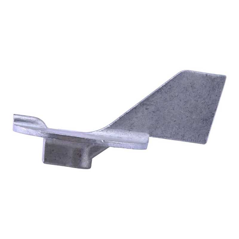 Trim Tab Anode 67F-45371-00 688-45371-02-00 Fit for Yamaha Outboard Motor 50HP 60HP 70HP 75HP 80HP 90HP Silver Aluminum Alloy